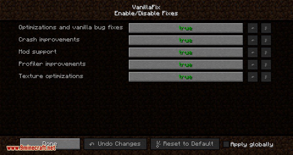 Vanilla Fix Mod 1.12.2 (Triple FPS And Much More) 7