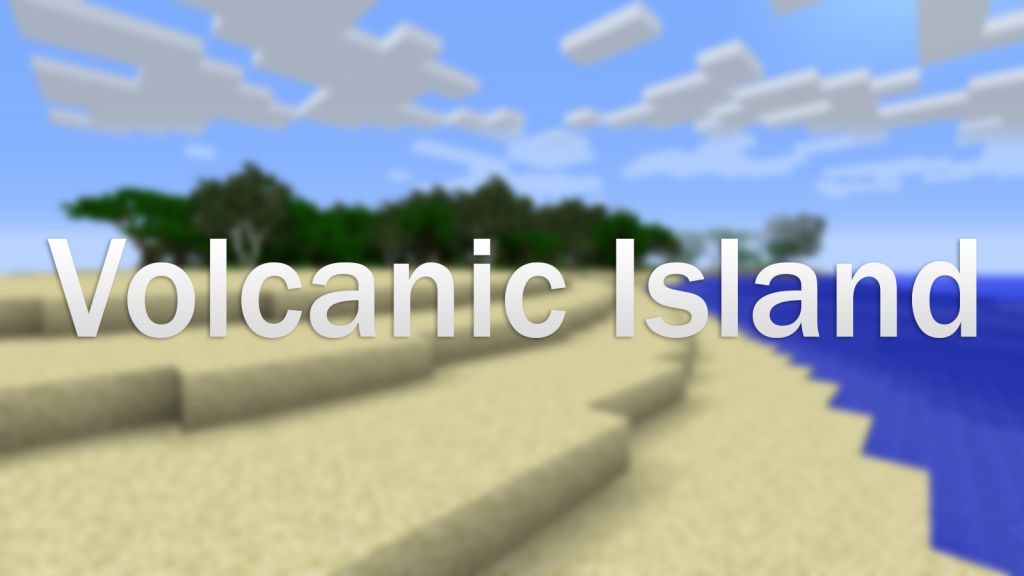 Volcanic Island Survival Map 1.12.2, 1.12 for Minecraft 1