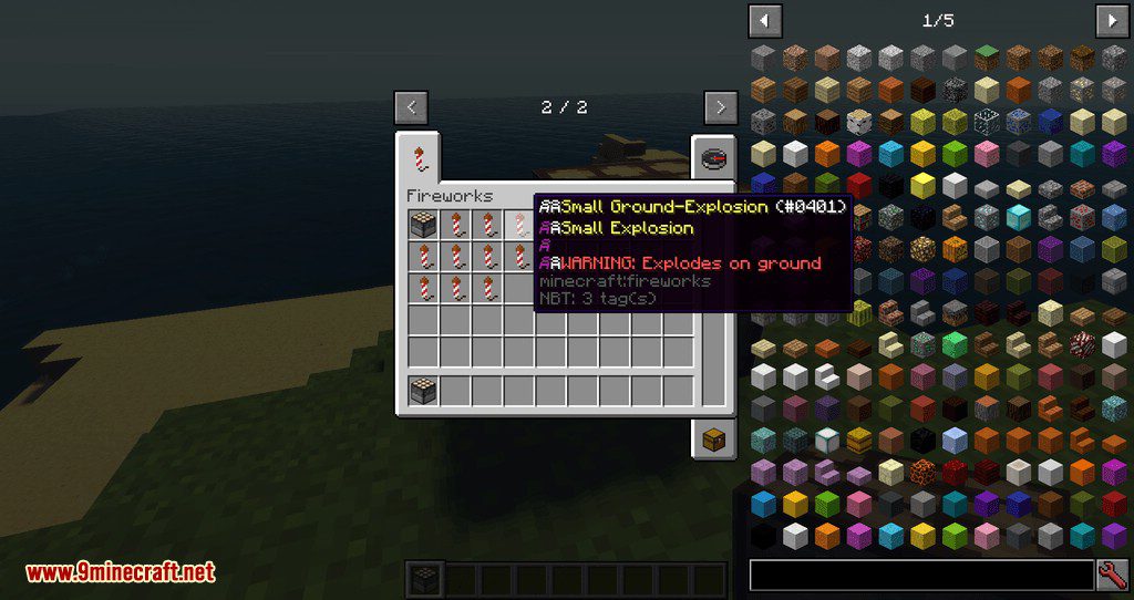 Creative Fireworks Mod 1.15.2, 1.12.2 (Happy New Year) 4