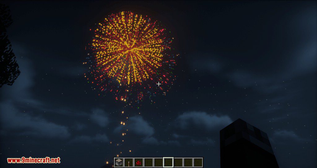 Creative Fireworks Mod 1.15.2, 1.12.2 (Happy New Year) 10