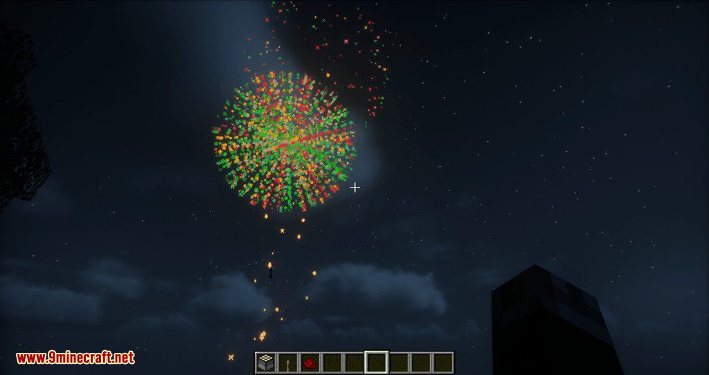 Creative Fireworks Mod 1.15.2, 1.12.2 (Happy New Year) 11