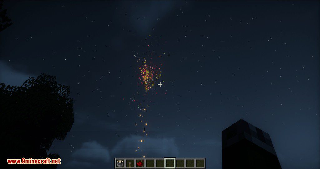 Creative Fireworks Mod 1.15.2, 1.12.2 (Happy New Year) 12