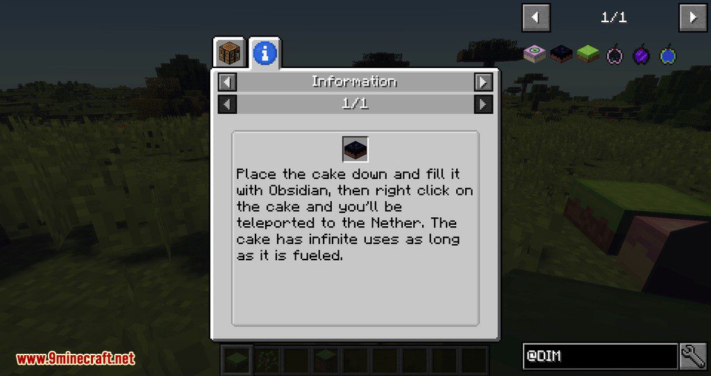 Dimensional Edibles Mod 1.12.2, 1.11.2 (End Cake Mod Reborn) 9