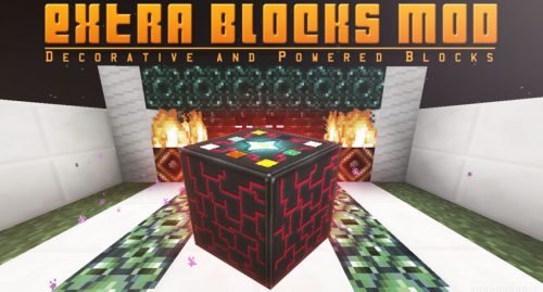 Extra Blocks Mod 1.8 (Decorative and Powered Blocks) Thumbnail