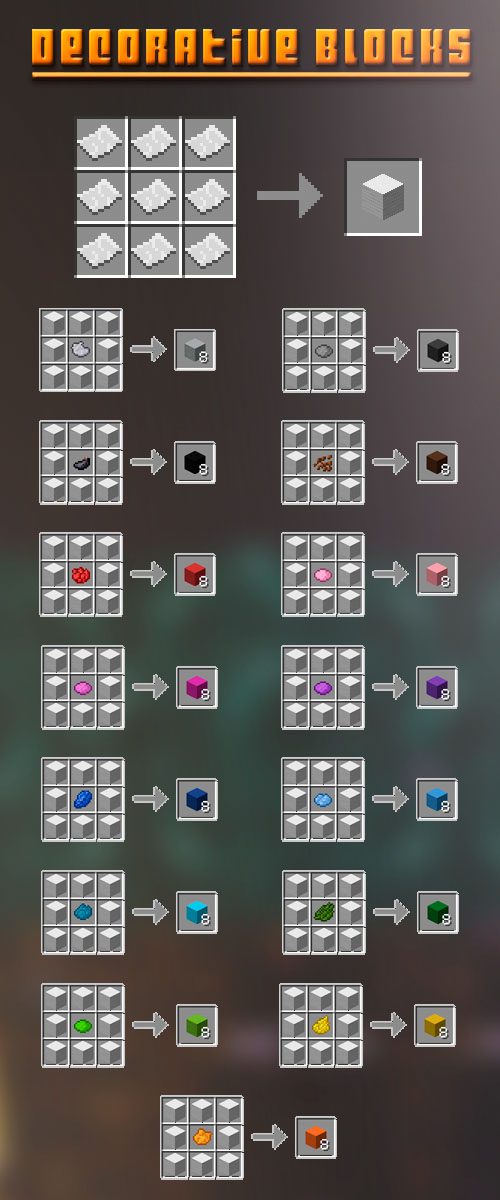 Extra Blocks Mod 1.8 (Decorative and Powered Blocks) 7