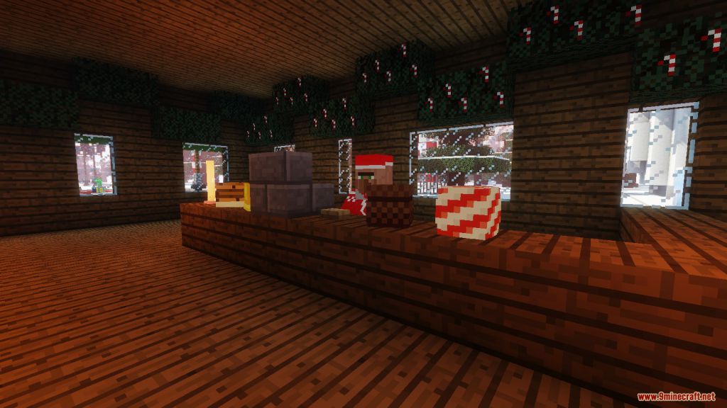 Find The Button: Santa's Village Map 1.13.2 for Minecraft 5