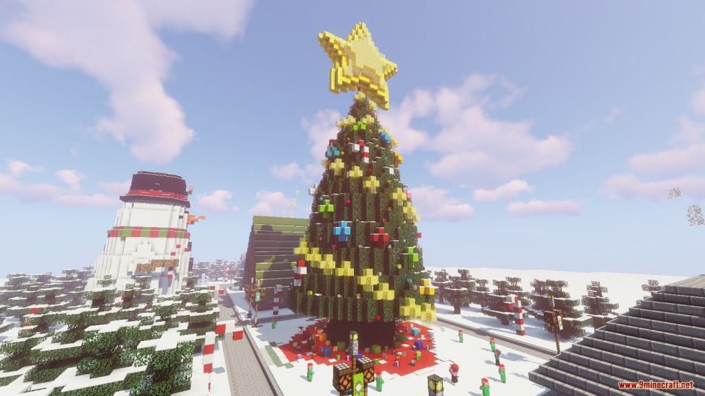 Find The Button: Santa's Village Map 1.13.2 for Minecraft 7