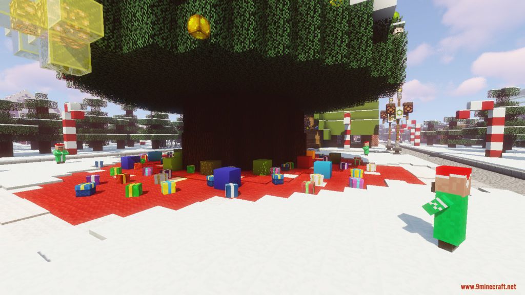 Find The Button: Santa's Village Map 1.13.2 for Minecraft 6