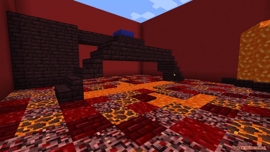 Find the Button: Elements Map 1.13.2 for Minecraft 2