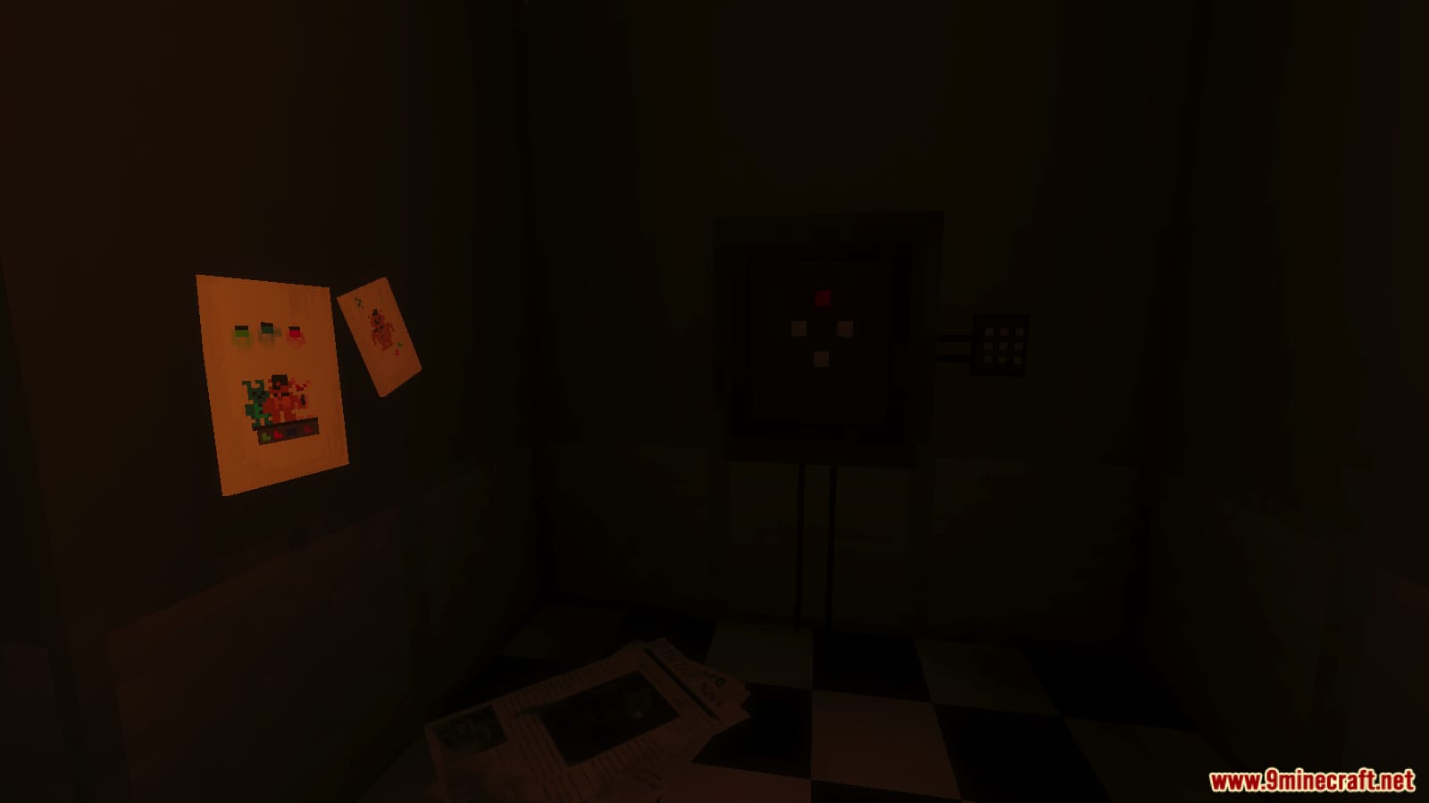 Five Nights In The Dark Map 1.13.2 for Minecraft 9