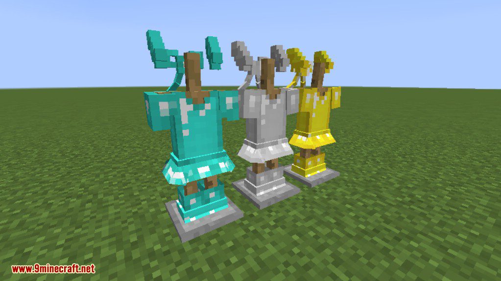 Girl Armor Mod (1.16.5, 1.15.2) - Female Version of the Armors 2