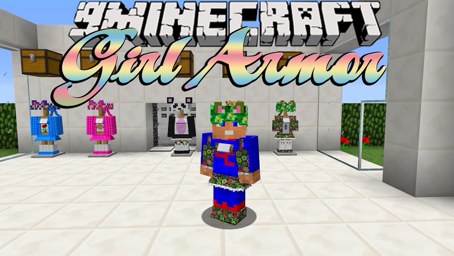 Girl Armor Mod (1.16.5, 1.15.2) - Female Version of the Armors 1