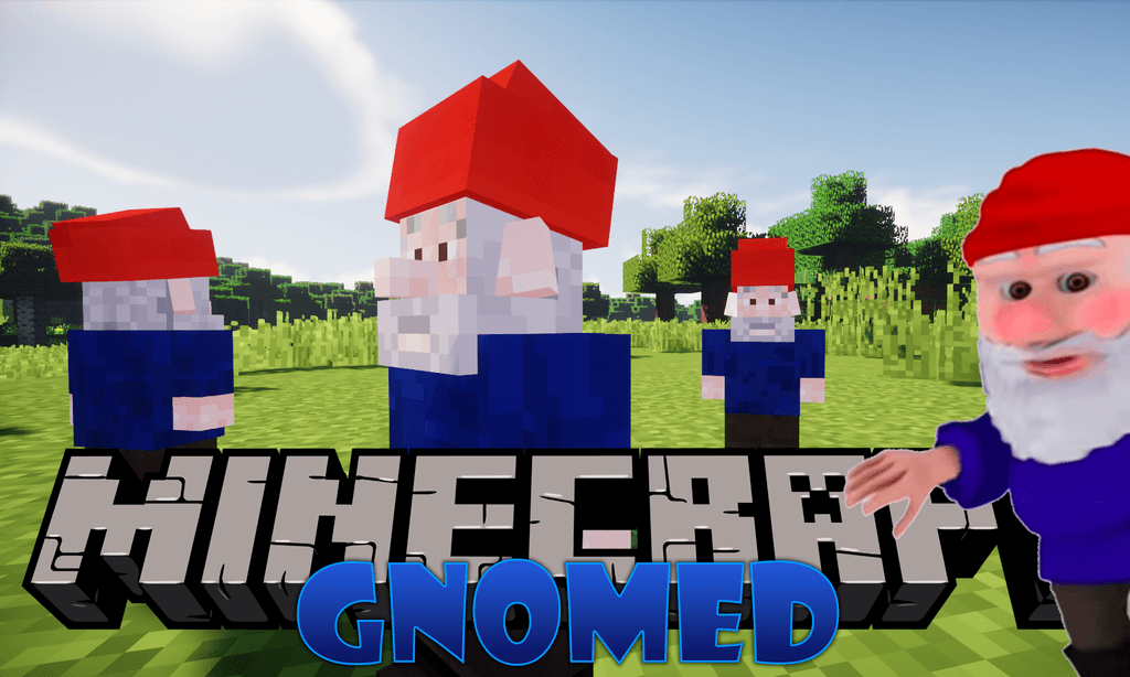 Gnomed Mod (1.20.4, 1.19.4) - You've been Gnomed 1