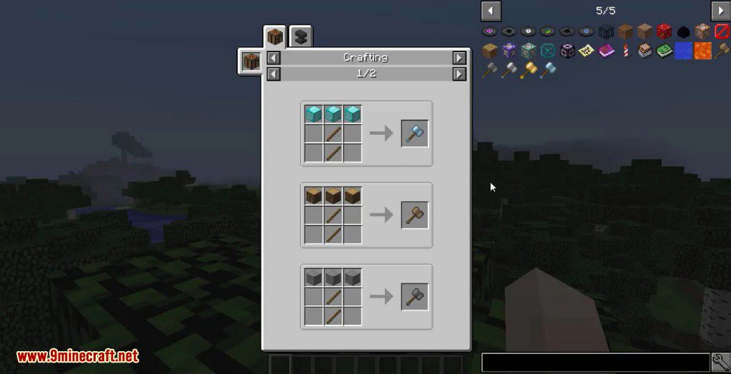 HammerX Mod 1.12.2 (Adds Hammers with Mod Compat) 15