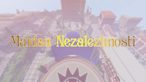 Maidan Nezalezhnosti (Kiev, Ukraine) Map 1.12.2, 1.12 for Minecraft Thumbnail