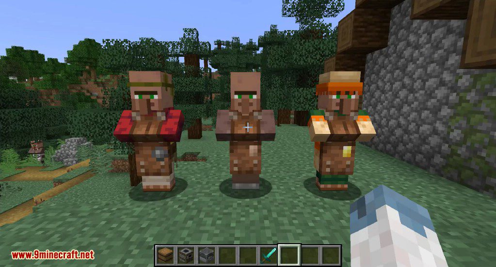 Minecraft 1.14 Snapshot 18w50a (New Villager Types) 3