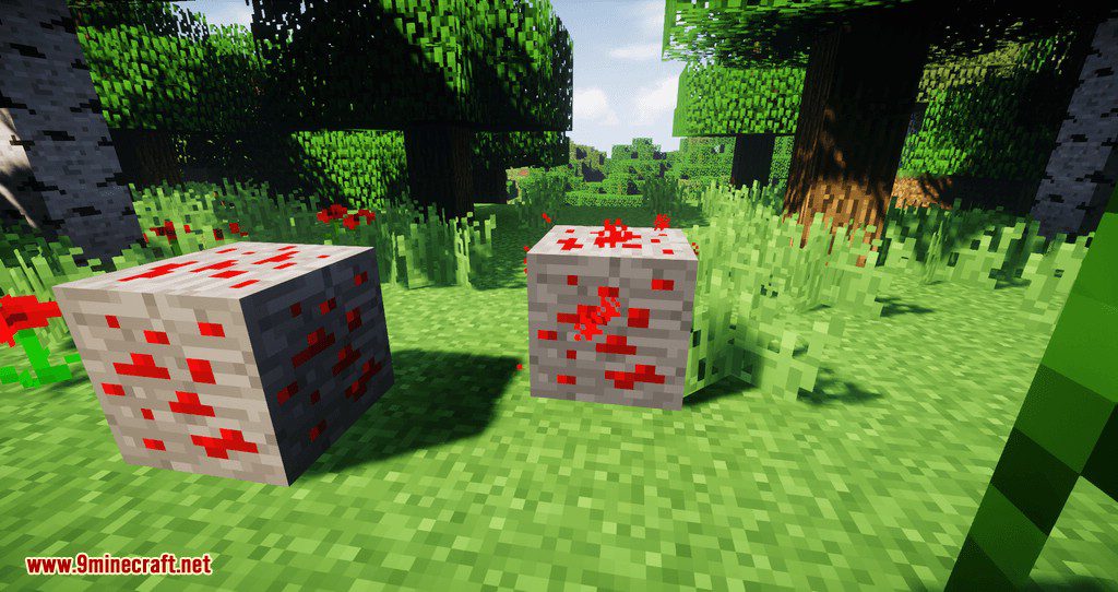 Mundane Redstone Ore Mod (1.20.4, 1.19.4) - Non-Effect Redstone 2