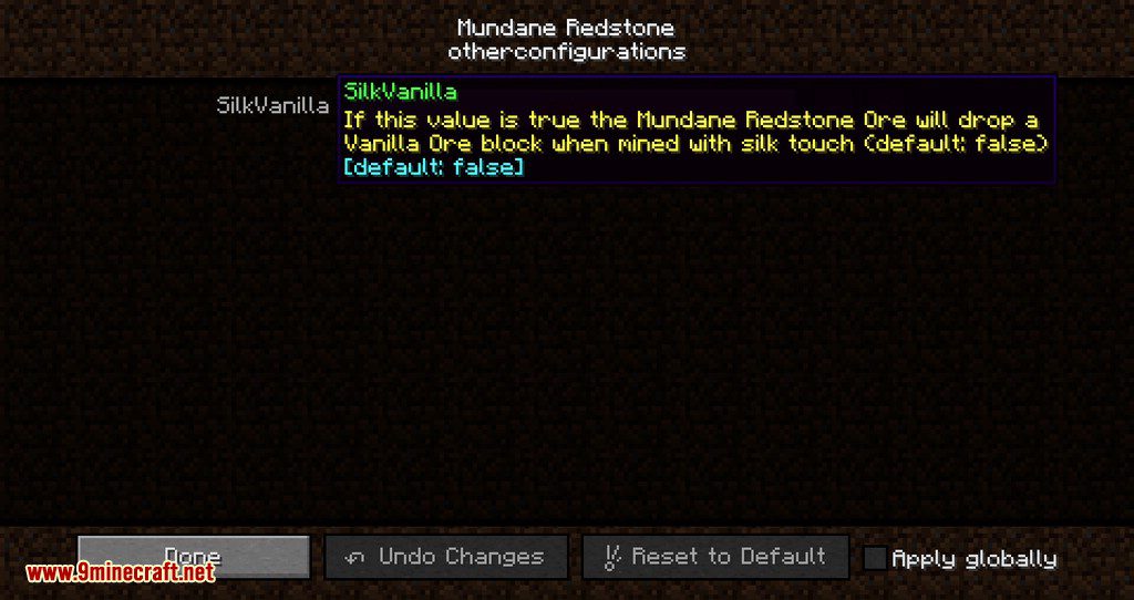 Mundane Redstone Ore Mod (1.20.4, 1.19.4) - Non-Effect Redstone 13