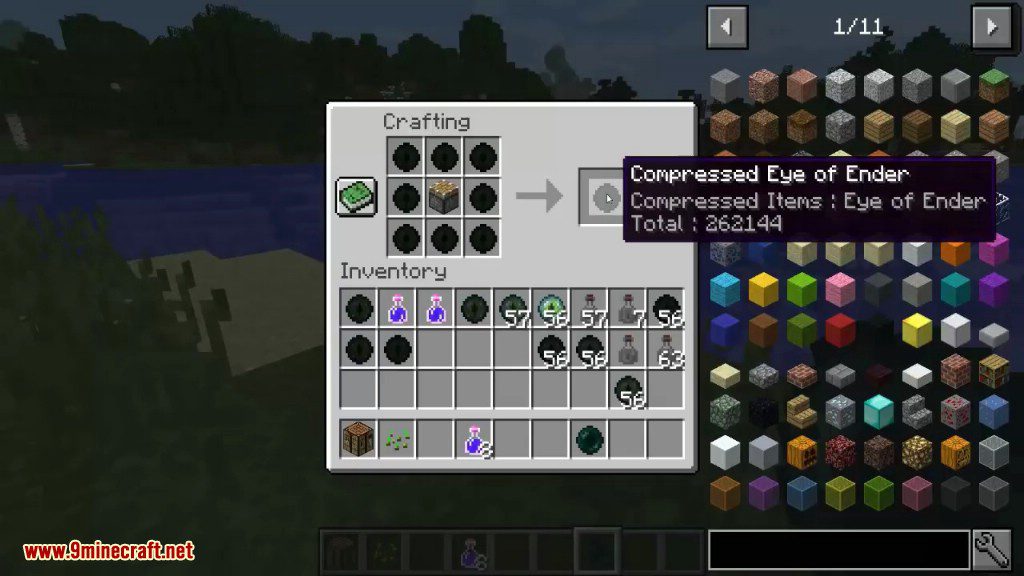 Not Enough Compression Mod 1.15.2, 1.12.2 (Compress and Decompress Items) 9