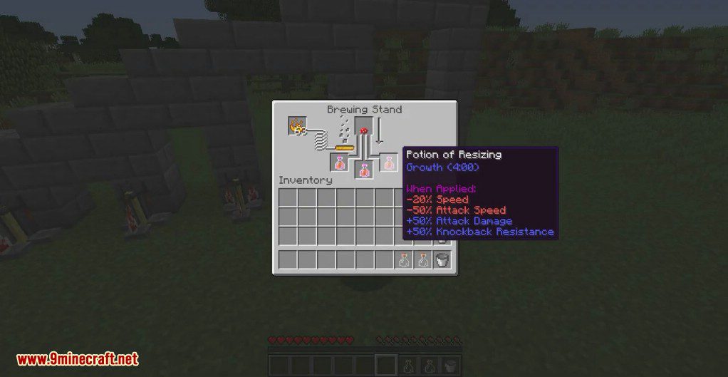 Resizing Potion Mod 1.12.2 (Giant & Shrinking Potions) 20