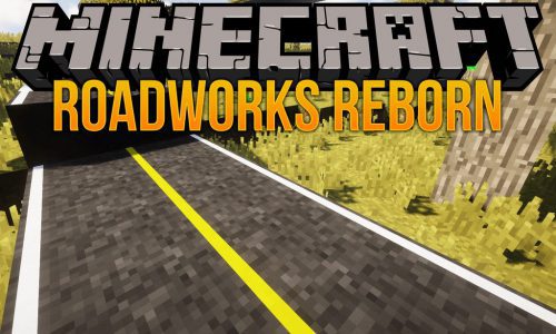 RoadWorks Reborn Mod 1.12.2 (Design and Paint Sophisticated Roadways) Thumbnail