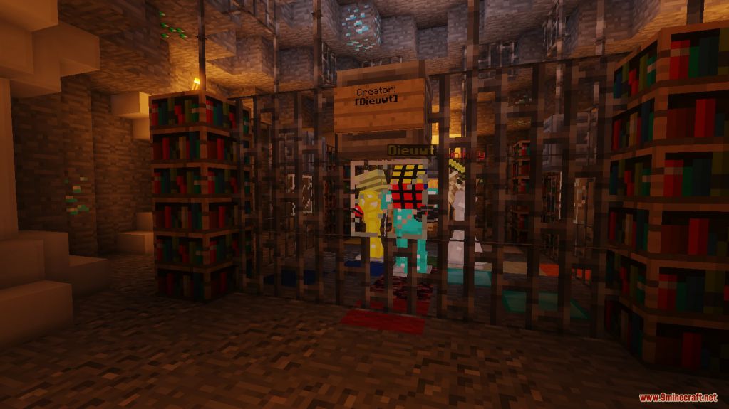 Ruby Caverns Map 1.13.2 for Minecraft 2