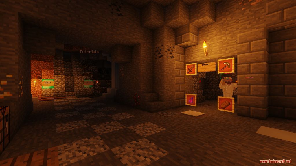 Ruby Caverns Map 1.13.2 for Minecraft 12