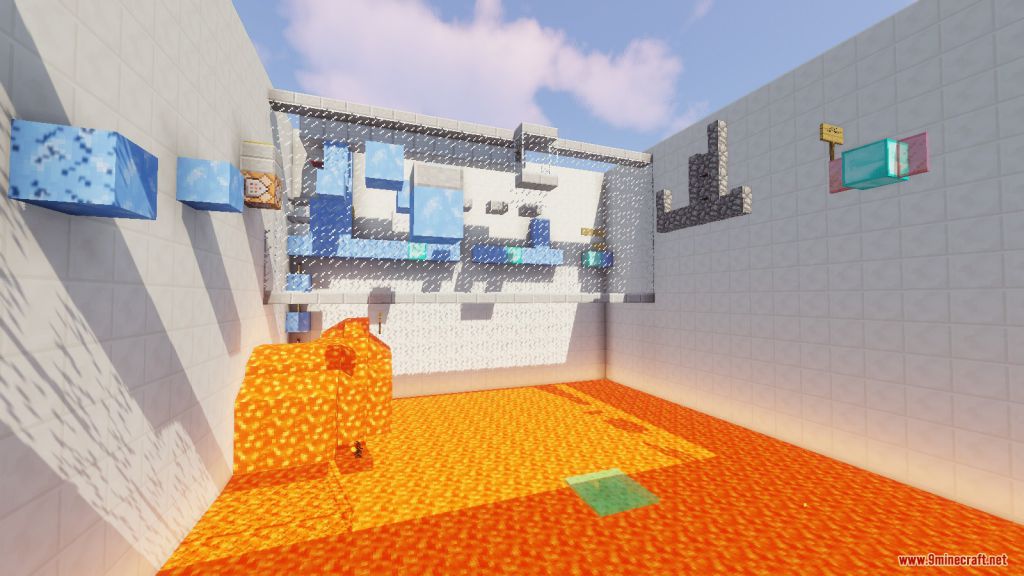 Sprint Lava Parkour 7 Map 1.13.2 for Minecraft 6