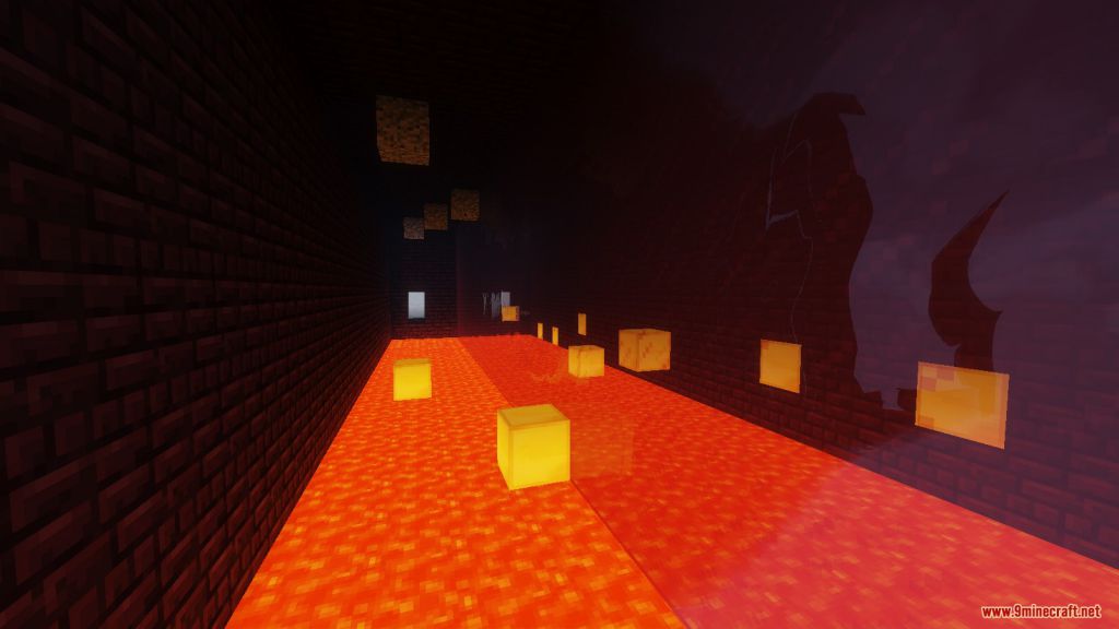 Sprint Lava Parkour 7 Map 1.13.2 for Minecraft 3