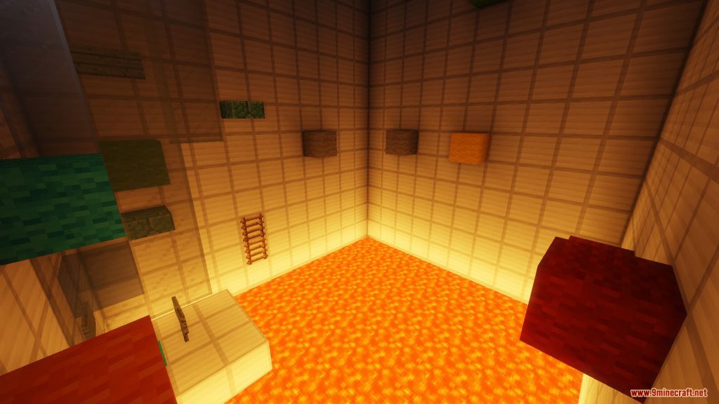 Sprint Lava Parkour 7 Map 1.13.2 for Minecraft 10