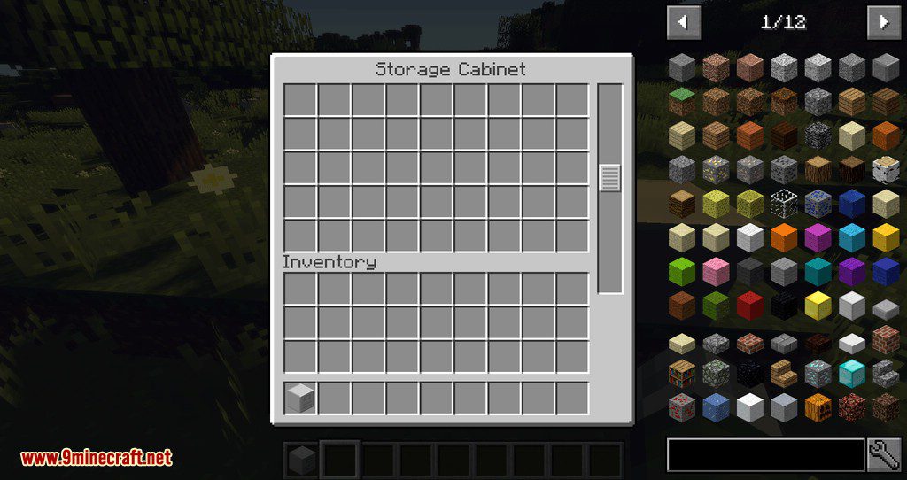 Storage Cabinet Mod (1.19.4, 1.18.2) - 270 Slots Cabinet 3