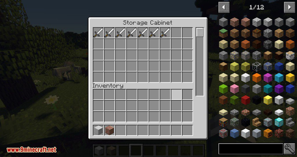 Storage Cabinet Mod (1.19.4, 1.18.2) - 270 Slots Cabinet 10