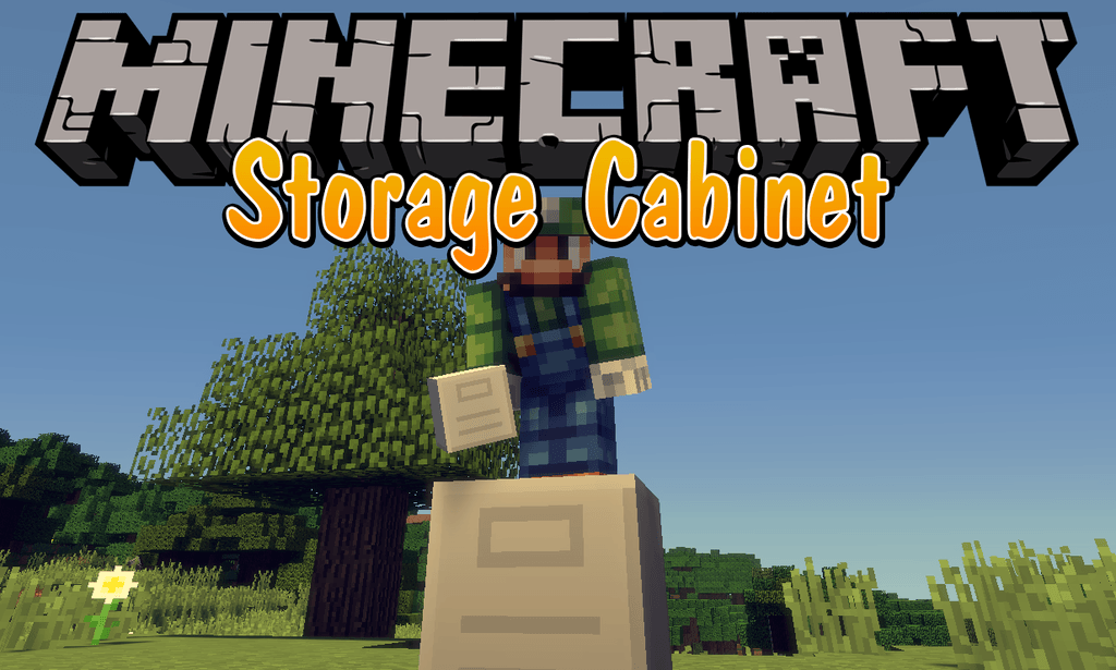 Storage Cabinet Mod (1.19.4, 1.18.2) - 270 Slots Cabinet 1