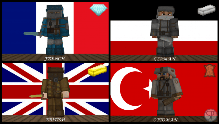 World War I: Resource Pack (1.20.6, 1.20.1) - Texture Pack 5