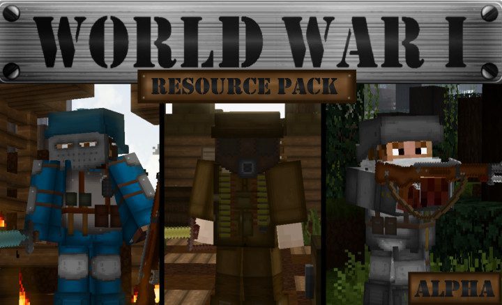 World War I: Resource Pack (1.20.6, 1.20.1) - Texture Pack 1