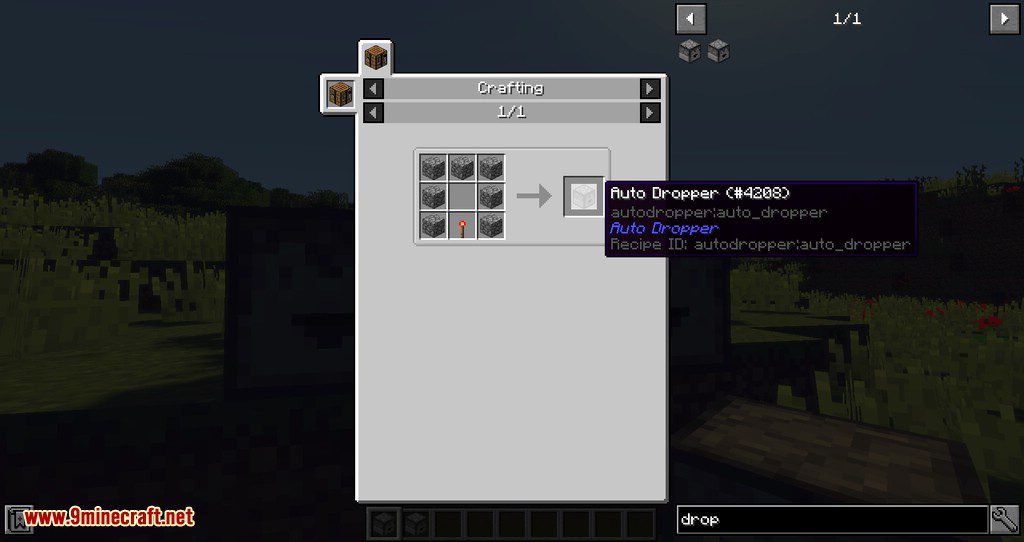 Auto Dropper Mod (1.20.1, 1.19.4) - Automated Version of Vanilla Dropper 9