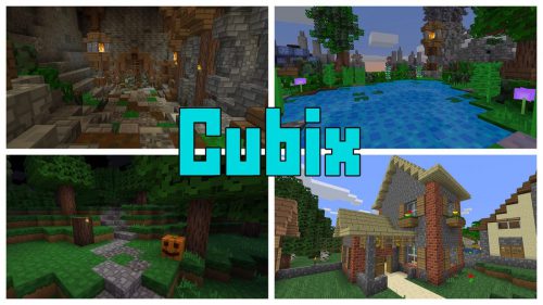 Cubix Resource Pack (1.16.5, 1.14.4) – Texture Pack Thumbnail