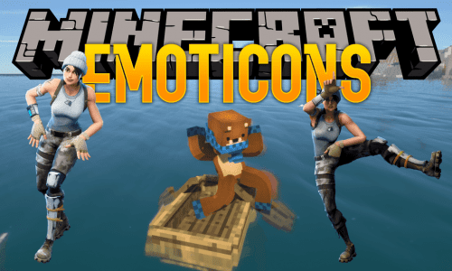 Emoticons Mod 1.12.2, 1.8.9 (Fortnite Dances in Minecraft) Thumbnail