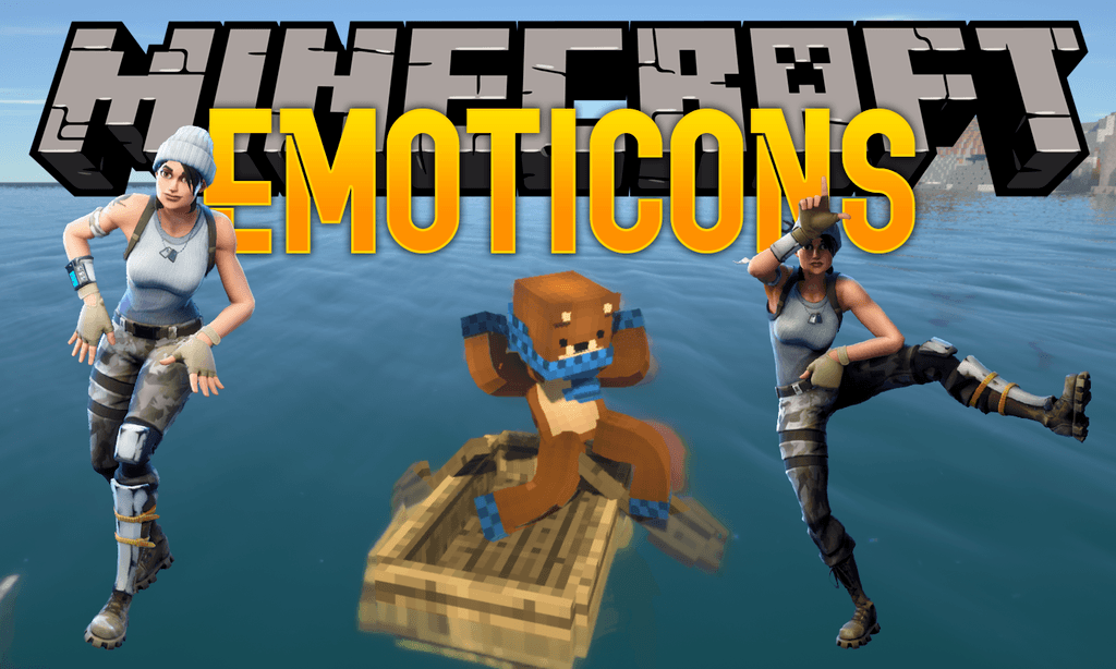 Emoticons Mod 1.12.2, 1.8.9 (Fortnite Dances in Minecraft) 1