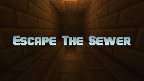 Escape The Sewer Map 1.13.2 for Minecraft Thumbnail