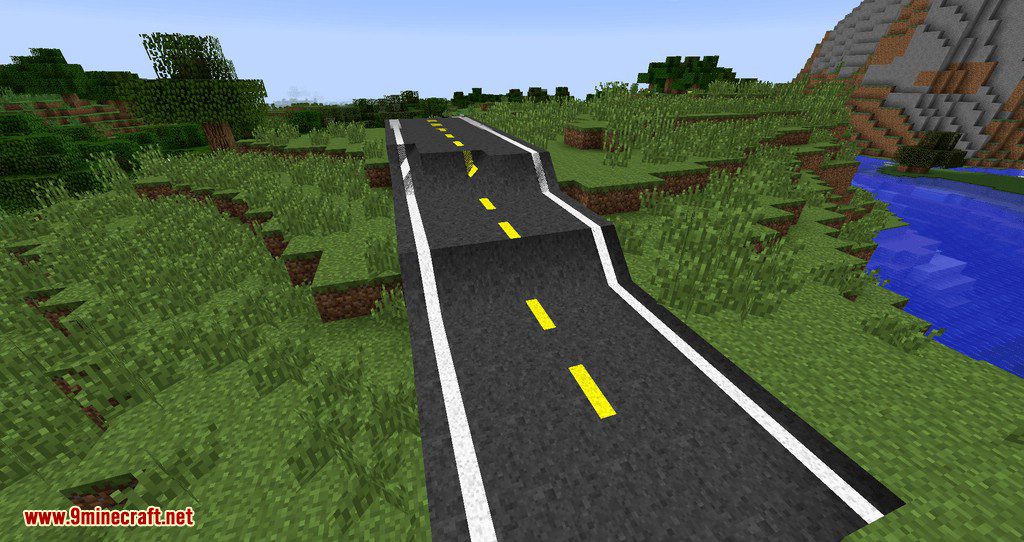 Flenix Roads Mod 1.7.10 (Great Mod for any Road Enthusiast) 4