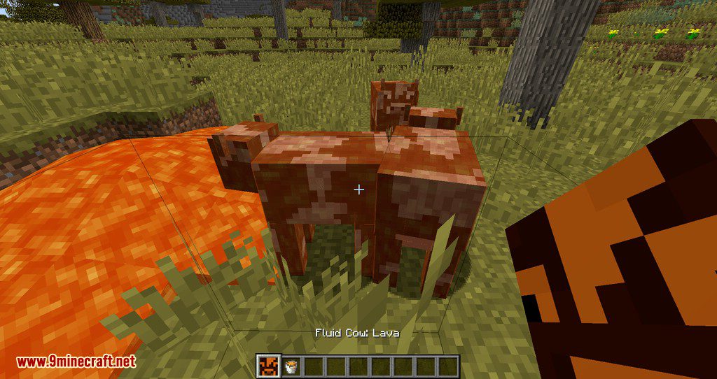 Fluid Cows Mod 1.12.2 (Improved Version of Moo Fluids) 4