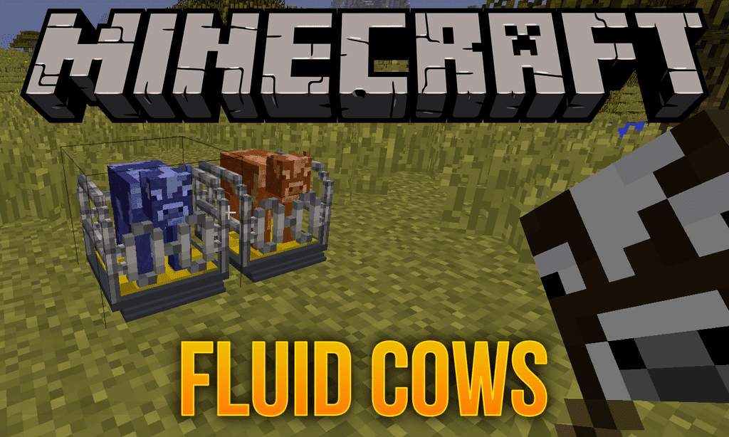 Fluid Cows Mod 1.12.2 (Improved Version of Moo Fluids) 1