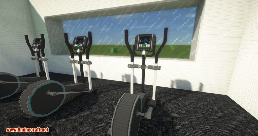 GymCraft Mod 1.15.2, 1.14.4 (Perfect Fitness Center) 17