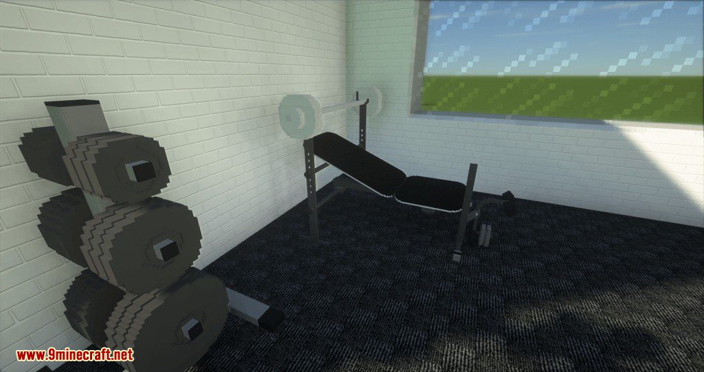 GymCraft Mod 1.15.2, 1.14.4 (Perfect Fitness Center) 18