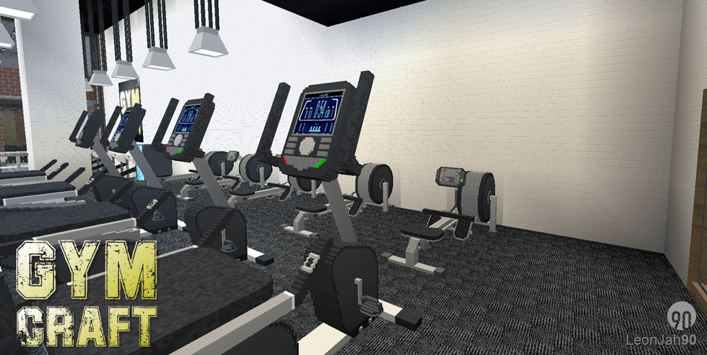 GymCraft Mod 1.15.2, 1.14.4 (Perfect Fitness Center) 5