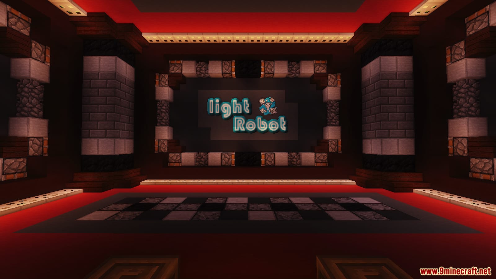 Light Robot Map 1.13.2 for Minecraft 2