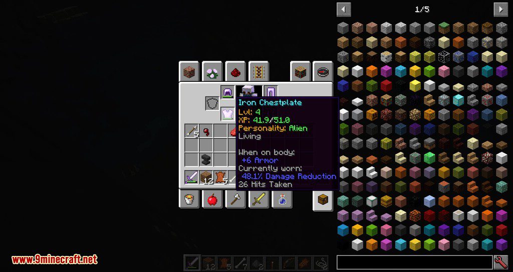Living Enchantment Mod (1.12.2) - Living Weapons, Armors, Tools 16