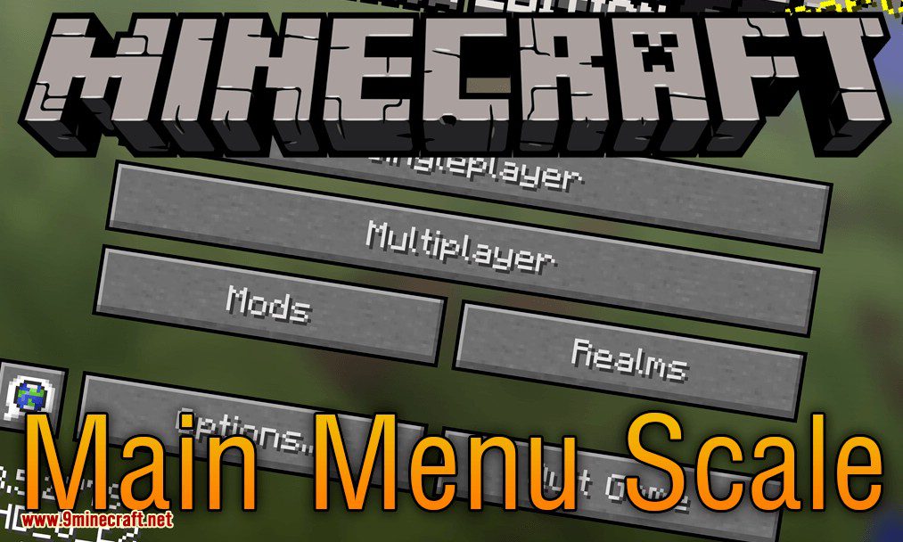 Main Menu Scale Mod 1.12.2 (Constant GUI On the Main Menu) 1