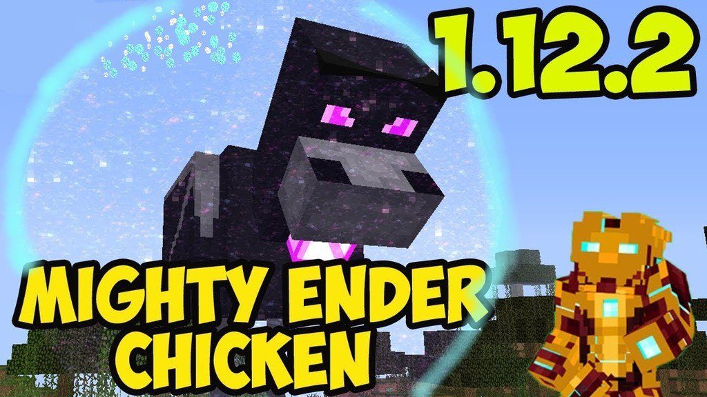 Mighty Ender Chicken Mod 1.12.2 (The Strongest Minecraft Bosses) 1